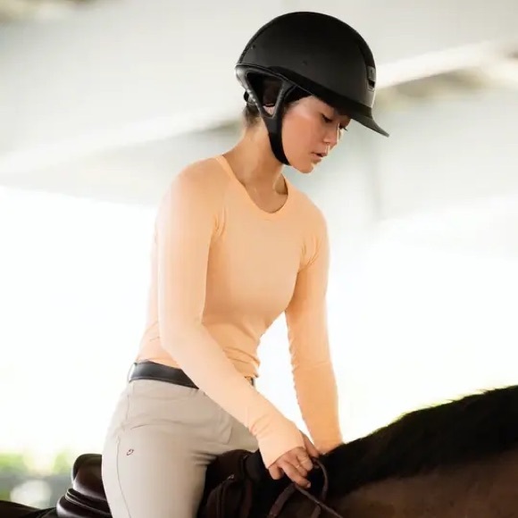 TKEQ KENNEDY SEAMLESS 2.0 LONG SLEEVE LOLLIPOP equestrian - Picture 3 of 5